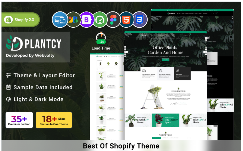 Dplantcy - Mega Plant Garden Shopify 2.0 Theme