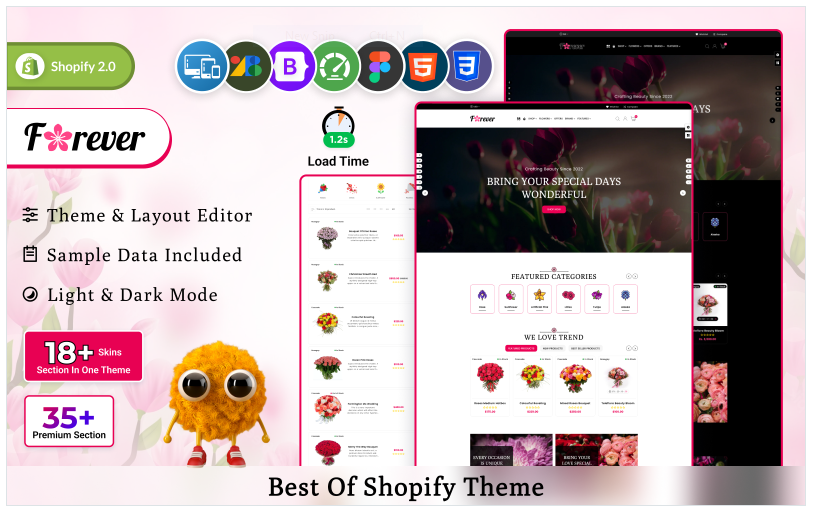 Forever - Mega Flower Super Shopify 2.0 Theme