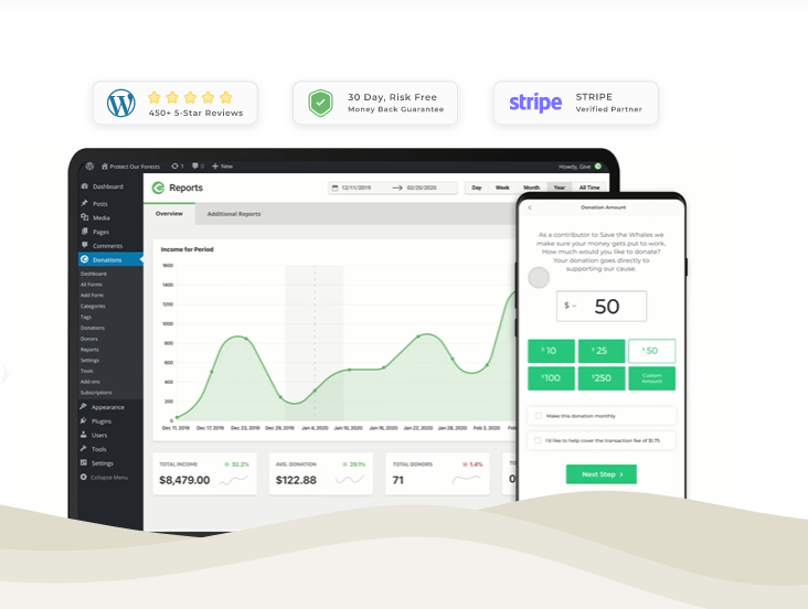 GiveWP – Recurring Donations