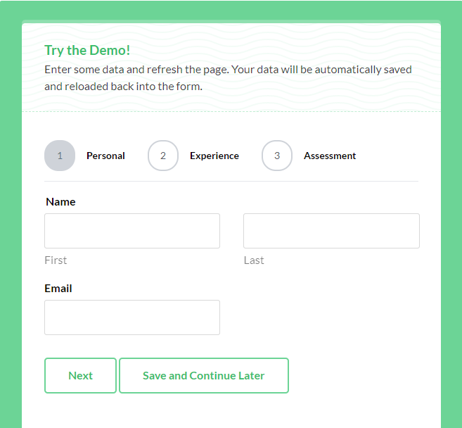 Gravity Perks – Advanced Save and Continue