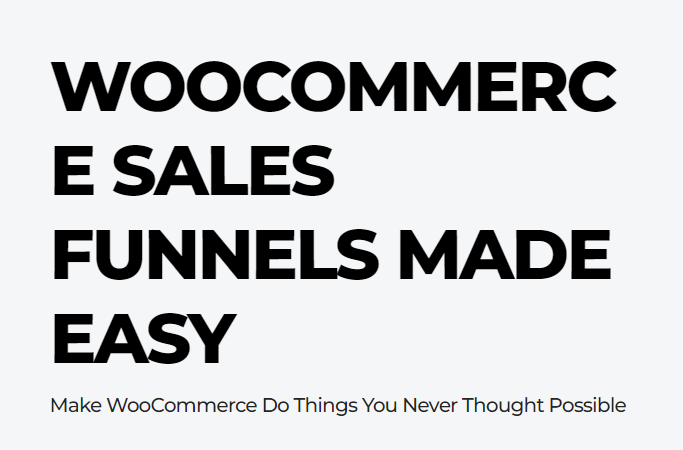 LaunchFlows – Woocommerce Sales Funnels