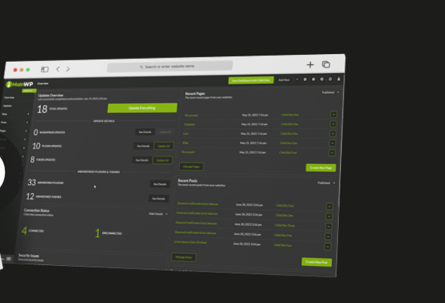 MainWP – Database Updater