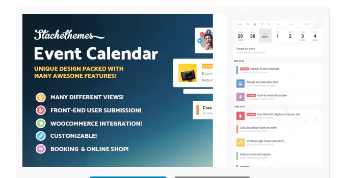 Stachethemes Event Calendar – WordPress Events Calendar Plugin — WordPress Plugin by CodeCanyon