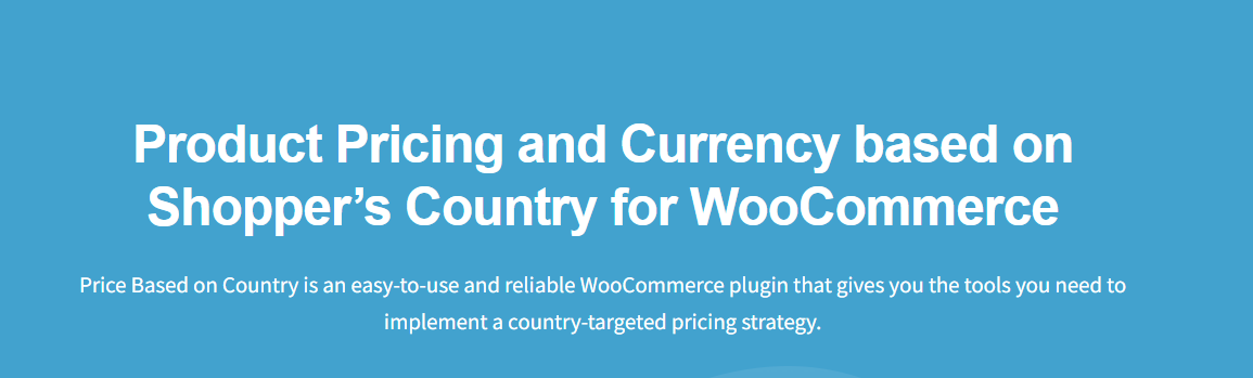 WooCommerce – Price Based on Country Pro 4.2.0