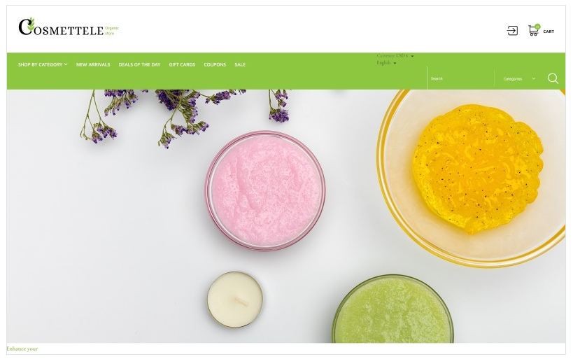 Cosmettele PrestaShop Theme