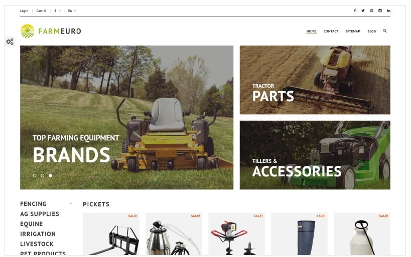 FarmEuro - Agricultural Responsive PrestaShop Theme