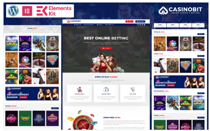 Product Image - Casino Bit – Online Casino & Betting WordPress Theme Product Image - Casino Bit – Online Casino & Betting WordPress Theme