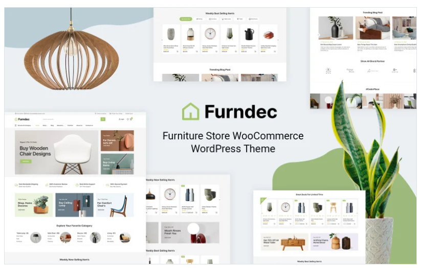 Furndec - Furniture, Decor and Handicrafts WooCommerce Theme