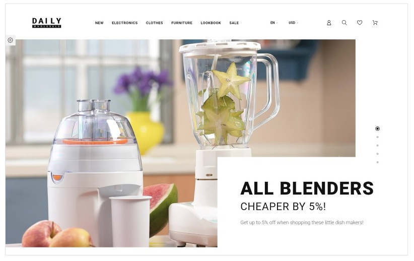 Daily Wholesale PrestaShop Theme