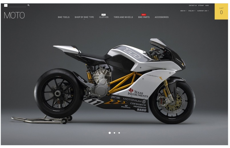 Moto PrestaShop Theme