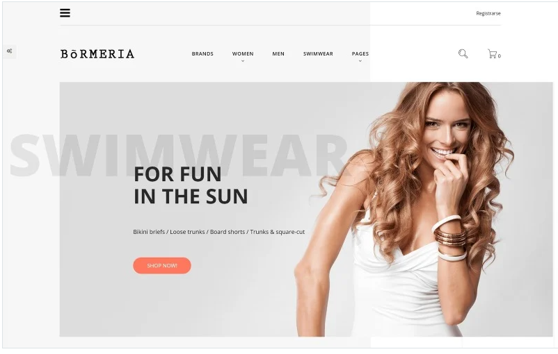 Bormeria PrestaShop Theme