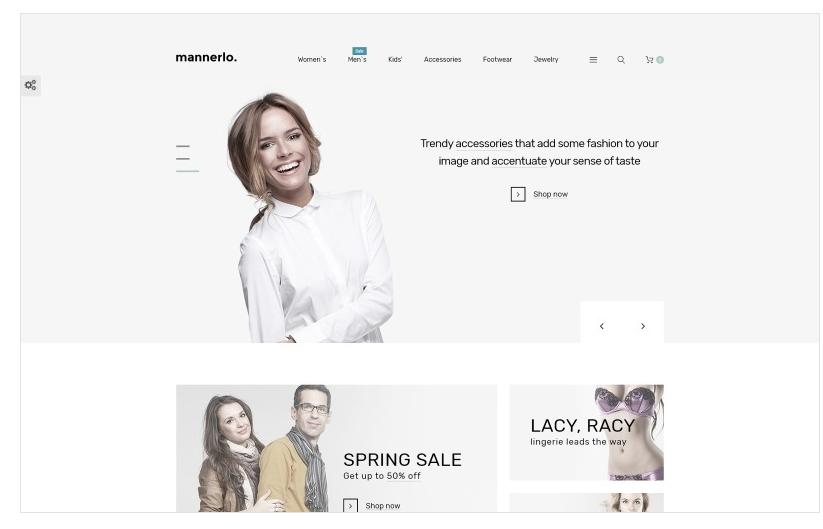 Mannerlo - Apparel Responsive PrestaShop Theme