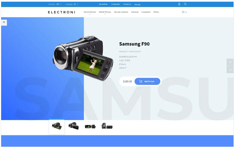 Electroni - Electronic Devices PrestaShop Theme