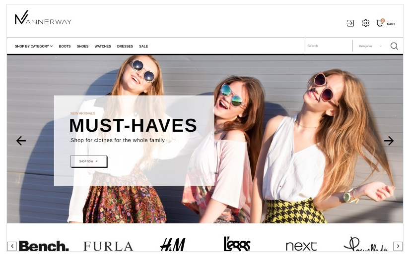 Mannerway - Clothes & Accessories PrestaShop Theme