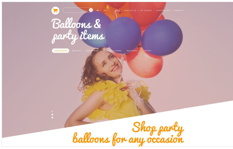 Party Stuff PrestaShop Theme