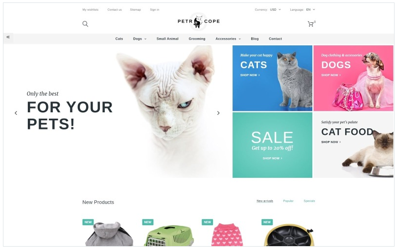 Petrocope PrestaShop Theme