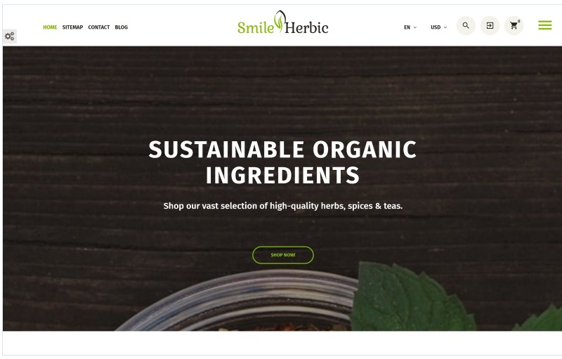 SmileHerbic PrestaShop Theme
