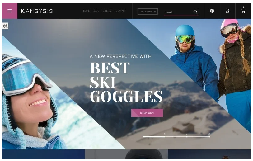 Kansysis - Sport Clothing & Equipment PrestaShop Theme