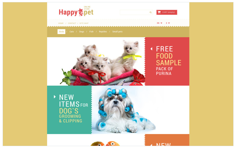 Pets Shopping PrestaShop Theme
