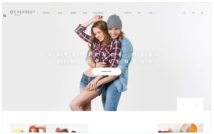 Eveprest - Fashion Boutique PrestaShop Theme