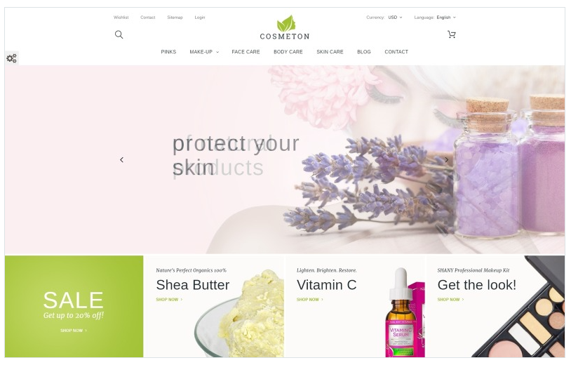 Cosmeton - Skin Care PrestaShop Theme