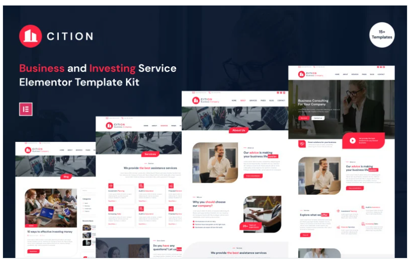 CITION - Multipurpose Business Elementor Template Kit