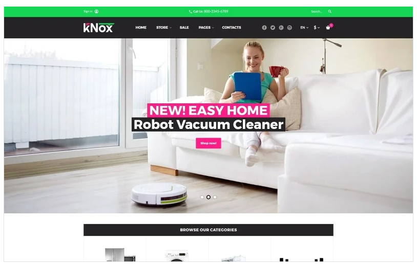kNox PrestaShop Theme
