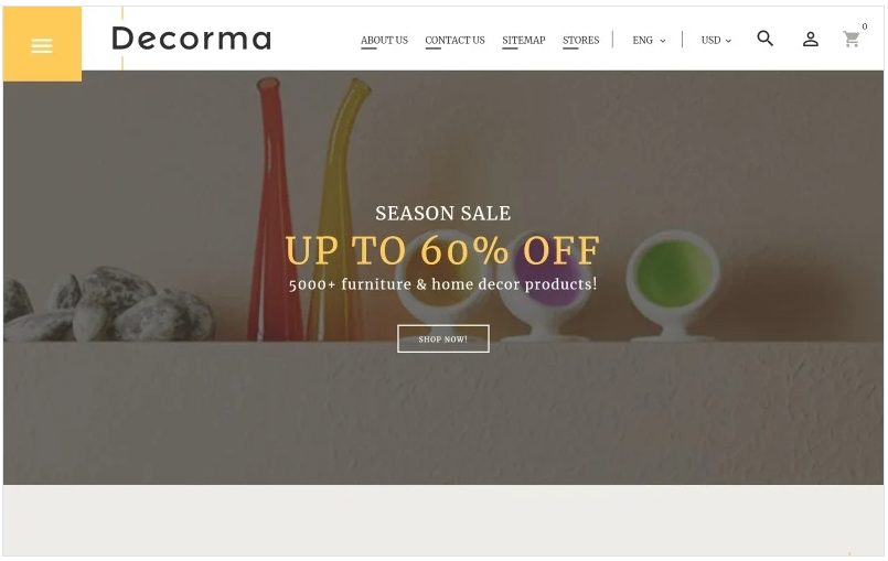 Decorma - Furniture Responsive PrestaShop Theme
