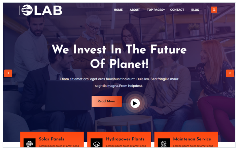 Amaro - Business And Multipurpose Responsive WordPress Theme