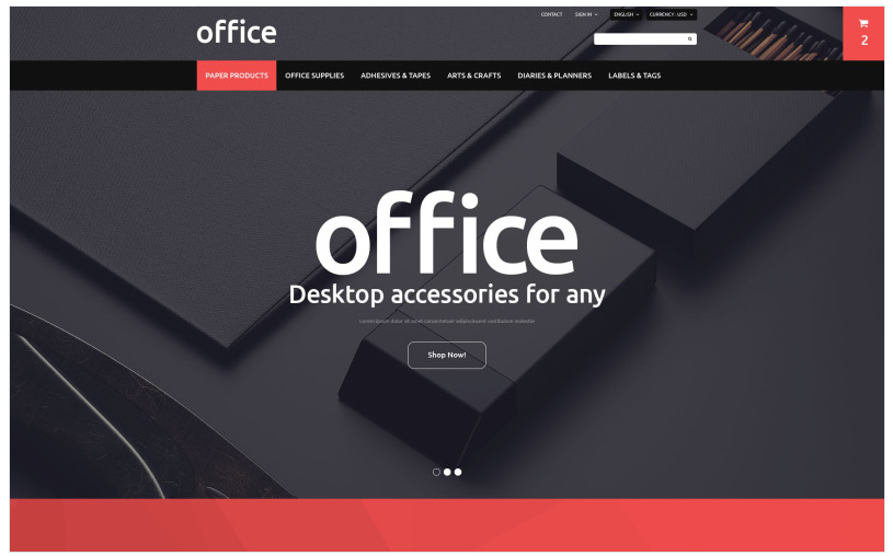 Office PrestaShop Theme