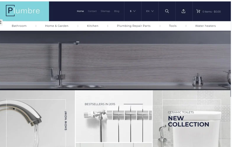 Plumbre - Plumbing Supplies PrestaShop Theme