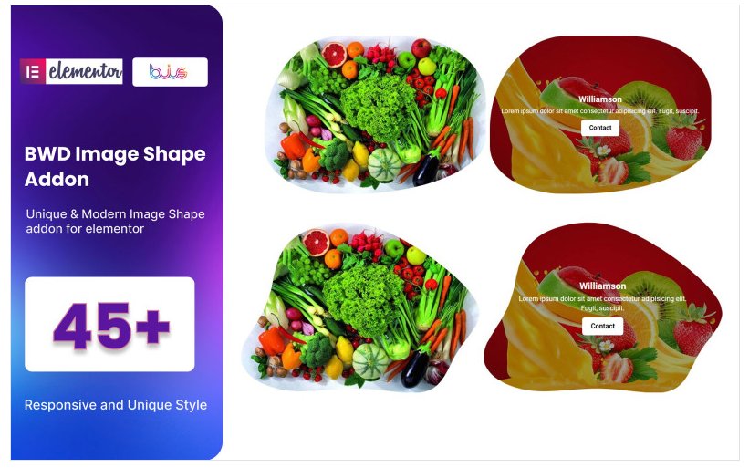 Product Image - Image Shape WordPress Plugin For Elementor