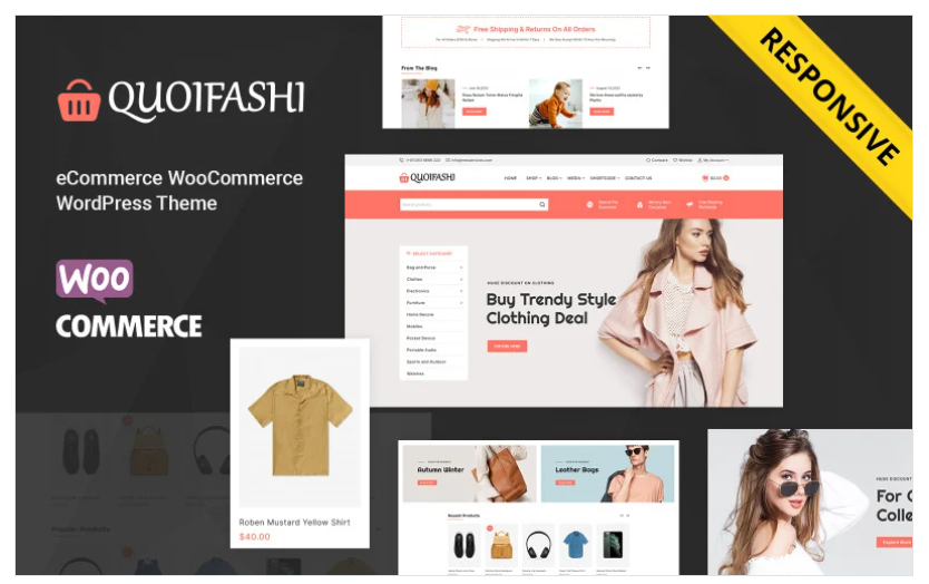 Quoifashi Fashion and Accessories WooCommerce Theme