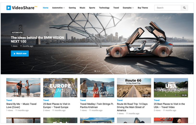 Product Image - VideoShare Pro – WordPress Video Theme Product Image - VideoShare Pro – WordPress Video Theme