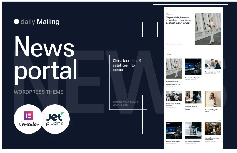 Product Image - Daily Mailing – News Portal, TV Channel WordPress Theme Product Image - Daily Mailing – News Portal, TV Channel WordPress Theme