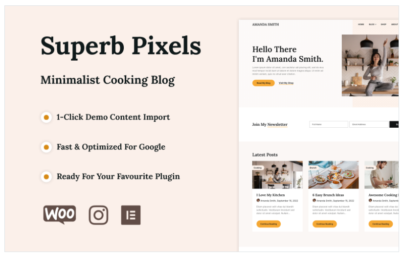 Product Image - Superb Pixels – Cooking and Food Theme