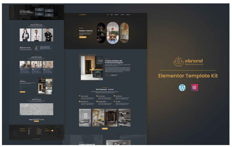 Interiorist - Buy and Sell Property Ready to Use Elementor Kit