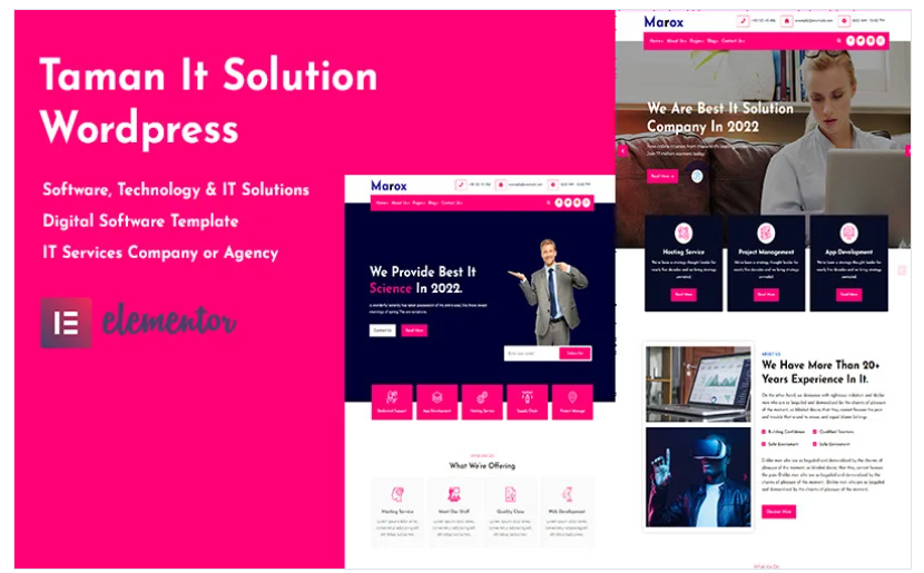 Taman - Technology and IT Solutions Theme