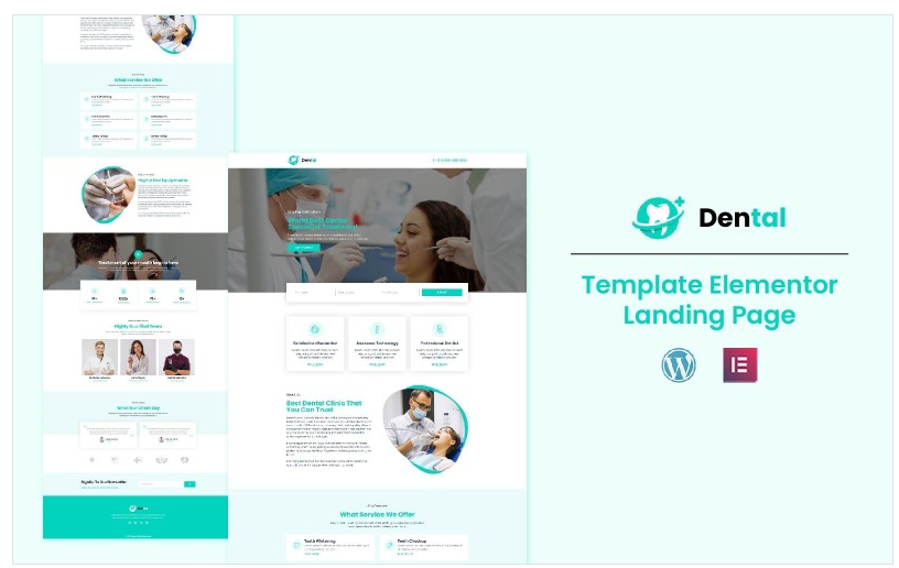 Product Image - Dental – Specialist Treatment Services Elementor Landing Page