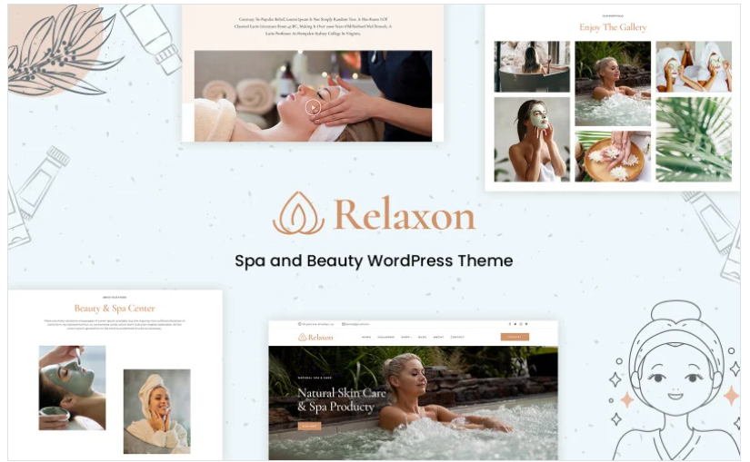 Product Image - Relaxon – Spa, Yoga and Meditation WordPress Theme