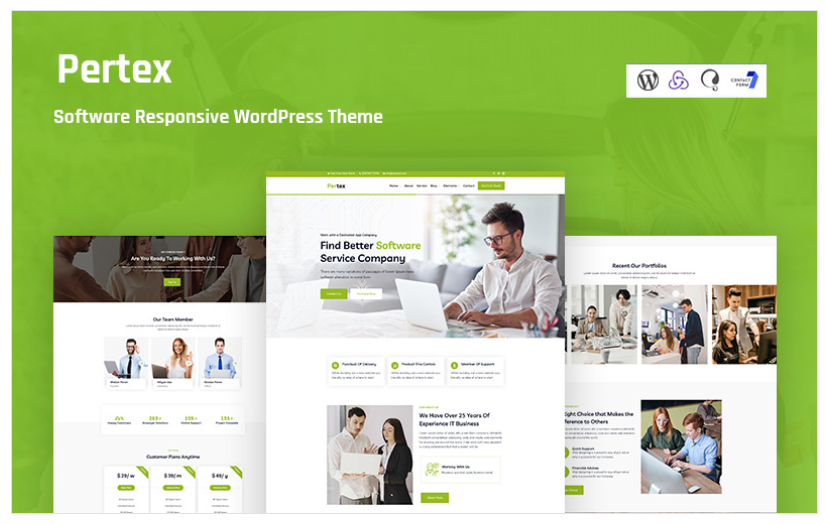 Pertex – Software Responsive WordPress Theme