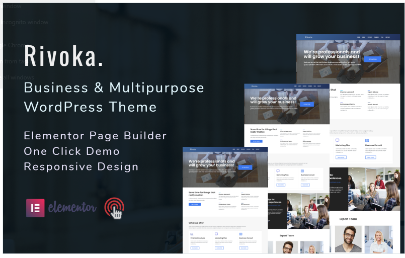 Rivoka - Business And Multipurpose WordPress Theme