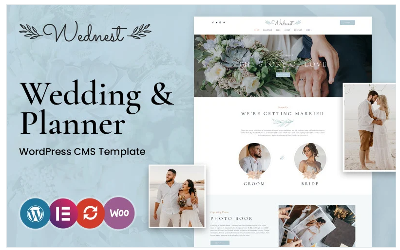 Product Image - Wednest – Wedding and Event WordPress Theme Product Image - Wednest – Wedding and Event WordPress Theme