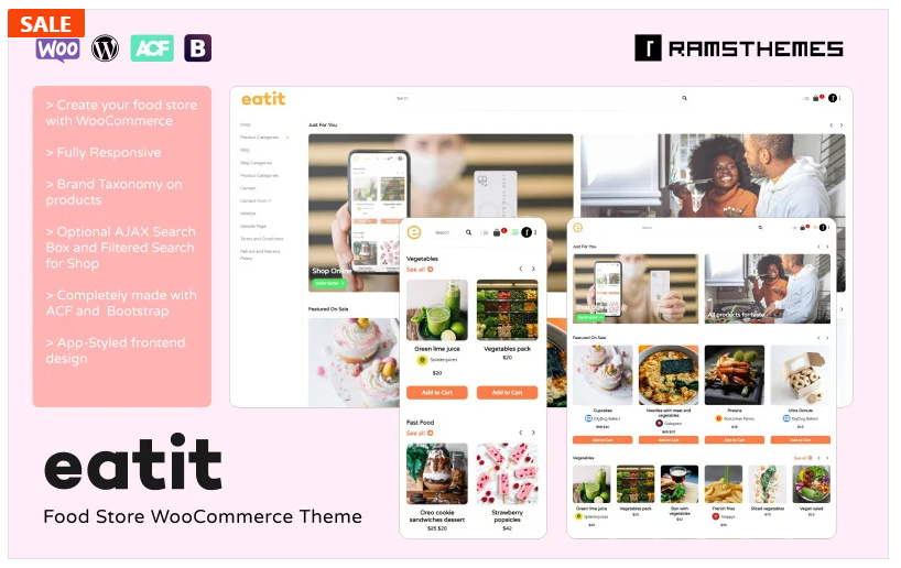 EATIT - Food Store WooCommerce Theme