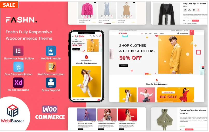 Fashn - Modern & Minimal Fashion WooCommerce Template