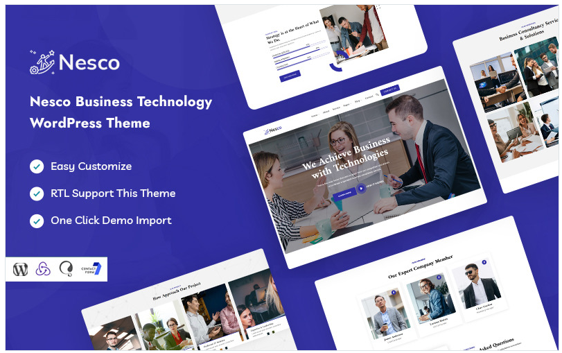 Nesco - Business & Technology WordPress Theme