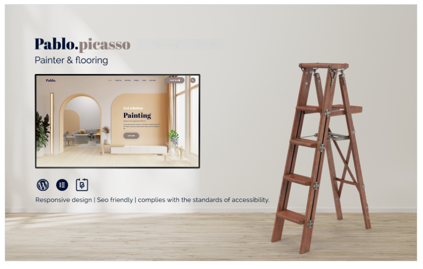 Pablo - Painting Services Company WordPress Theme