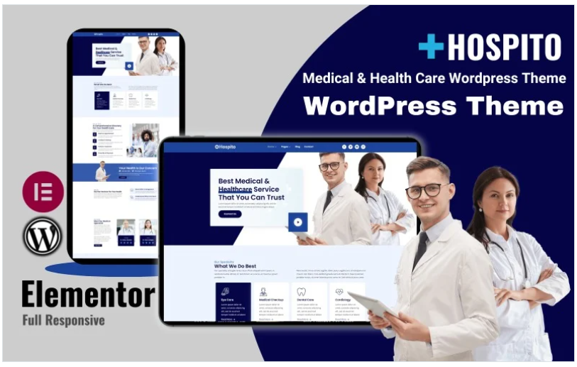 Product Image - Hospito – Medical & Healthcare Full Responsive WordPress Theme