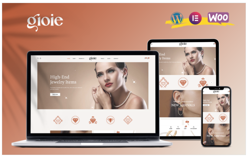 Gioie - Jewelry Store WooCommerce Theme