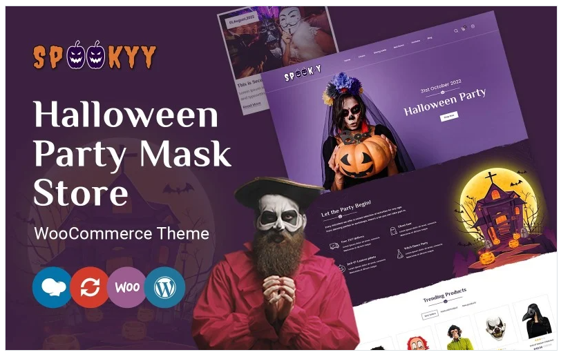 Product Image - Spookyy – Halloween Woocommerce Responsive Template